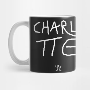 Name Charlotte for black background by 9AZ Mug